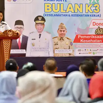 Penjabat Gubernur Sulsel Luncurkan Bulan K3 Nasional Tanpa Anggaran APBD
