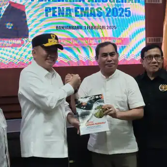 Sambut Kedatangan Presiden pada Puncak HPN, Pemprov Kalsel Gelar Rakor