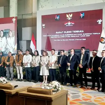 SAH! Gelar Rapat Pleno Terbuka KPU Sulut Resmi Tetapkan YSK-VM Sebagai Gubernur dan Wakil Gubernur Sulut Periode 2025-2030