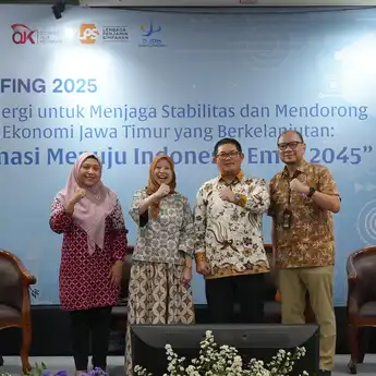 Pertumbuhan Ekonomi Jatim 2025 Diprediksi Naik di Kisaran 4,7-5.5%