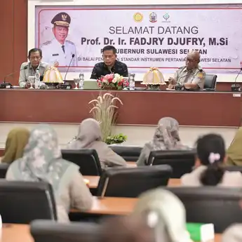 Sulsel Kejar Swasembada Pangan, Pj Gubernur Fadjry Djufry Dorong Peningkatan Produksi