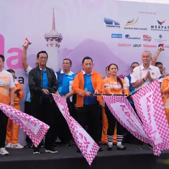 Tour of Kemala 2025 Resmi Dimulai, Ribuan Peserta Ramaikan Jalanan Yogyakarta