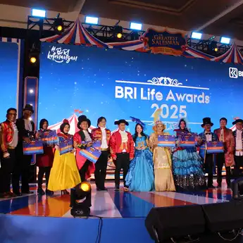 Asuransi BRI Life menggelar kegiatan Sales Kick Off