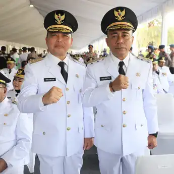 Ria Norsan dan Krisantus Resmi Dilantik, Langkah Pertama Akan Tata OPD