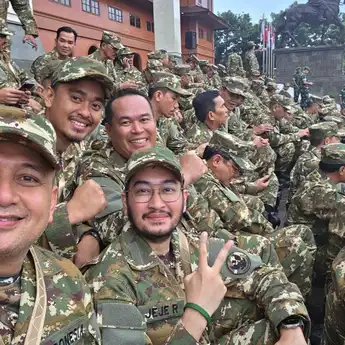 Hari Kedua Orientasi, Wali Kota Makassar Munafri Arifuddin Ikuti Pembekalan di Akmil Magelang