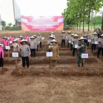 Wagub Sulsel Fatmawati Rusdi Apresiasi P2L Polda Sulsel, Wujudkan Ketahanan Pangan Berkelanjutan