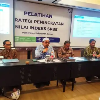Pemkab Banjar Siapkan Strategi Peningkatan Nilai Indeks SPBE