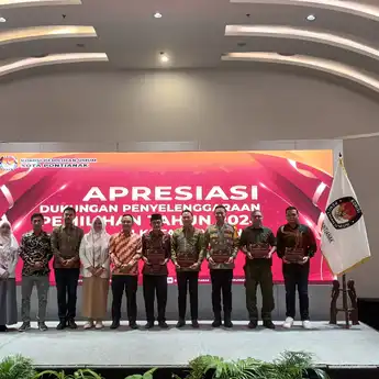 KPU Pontianak Sampaikan Apresiasi ke Berbagai Pihak dalam Sukseskan Pemilihan Tahun 2024