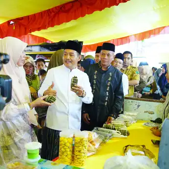 Pasar Ramadhan 1446 H Resmi Dibuka di Kecamatan Sungai Lilin