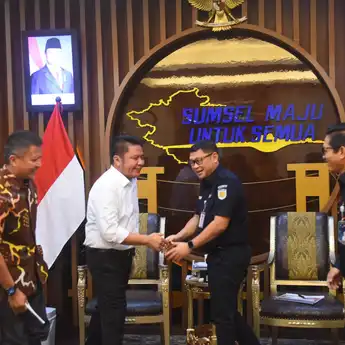 Gubernur Herman Deru Apresiasi PT KAI atas Pengembangan Infrastruktur Jalur Kereta Api Logistik di Sumsel