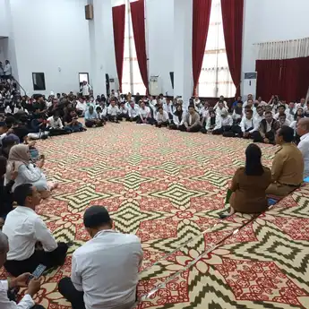 Ratusan CPNS dan CPPPK Kalbar Audiensi Ke Kantor Gubernur Kalbar, Desak Pembatalan SE Menpan RB 