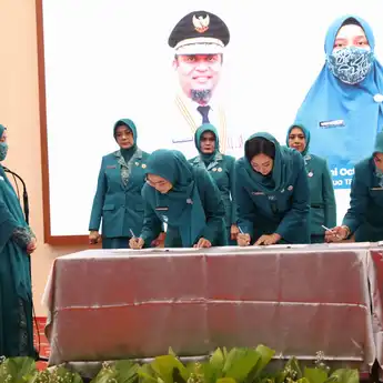 Melinda Aksa Resmi Dilantik sebagai Ketua TP PKK Kota Makassar