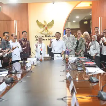 Gubernur Herman Deru Apresiasi Australia atas Perpanjangan Kerja Sama Pengelolaan IPAL Kota Palembang