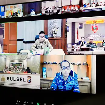 Forkopimda Sulsel Gelar Rapat Koordinasi Jelang Idulfitri 1446 H