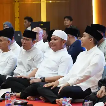 Safari Ramadan 1446 H, Gubernur Herman Deru Pererat Ukhuwah Islamiyah di Ogan Ilir