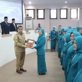 Resmi Dilantik, Pengurus TP PKK, Dekranasda, dan Pokja Bunda PAUD Siap Berkontribusi untuk Makassar