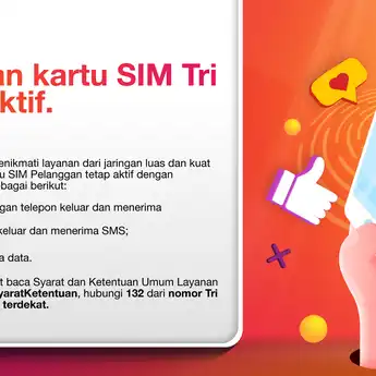 4 Cara Mengecek Masa Aktif Kartu Tri (3) dengan Mudah, Jangan Lupa Cek!