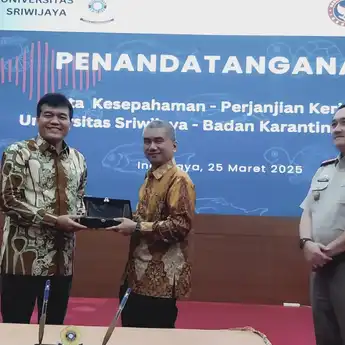 Barantin Gandeng Unsri untuk Membangun Kerja Sama Iptek Karantina 
