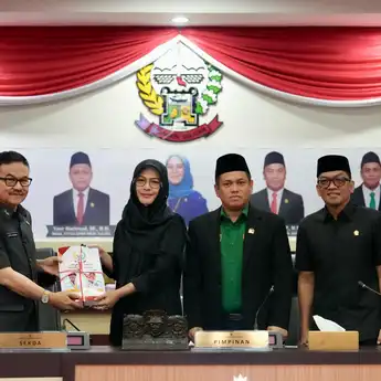 Sekda Sulsel Hadiri Rapat Paripurna Penyampaian LKPJ Gubernur 2024