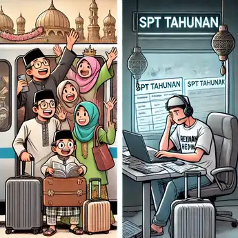 ASYIK, Kantor Pajak Hapus Sanksi Terlambat Lapor SPT Karena Libur Lebaran 2025.