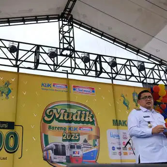 Mudik Bareng Klik Indomaret, 400 Pemudik Diberangkatkan dari Makassar