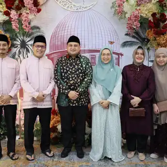 Wali Kota Makassar Munafri Arifuddin Gelar Open House Idulfitri Perdana di Baruga Anging Mammiri