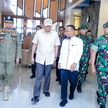 Menhan RI Bahas Kerjasama Pendidikan Pertahanan dengan Pemprov Sulsel