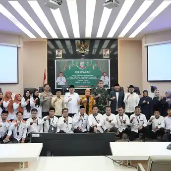 Kafilah STQH Makassar Resmi Dilepas, Munafri Tekankan Mental Juara