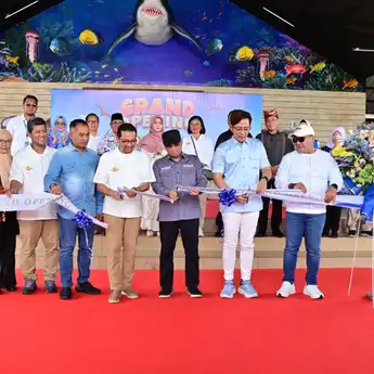 Bupati Egi Resmi Buka Jungle Sea, Theme Park Tepi Pantai Pertama di Lampung