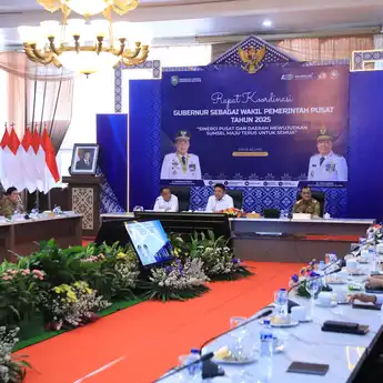 Gubernur dan Wagub Sumsel Gelar Rakor Perkuat Sinergi dengan OPD dan Instansi Vertikal
