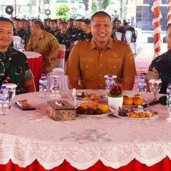 Kegiatan Pisah Sambut Komandan Batalyon Zeni Tempur 2 Samara Grawira Kota Prabumulih