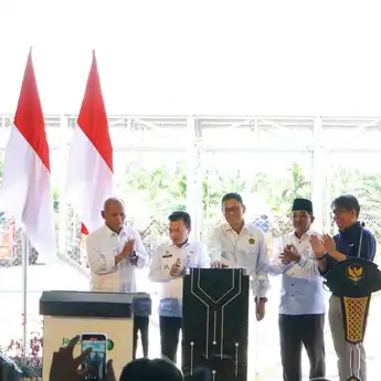 Wamen ESDM dan Kepala SKK Migas Resmikan Proyek Fasilitas Gas Akatara Di Jambi