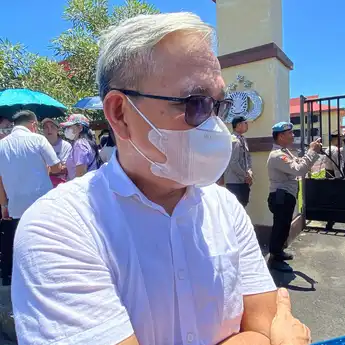 BPMS GMIM Sambangi Mapolda Sulut Beri Dukungan Moral Kepada Pdt. Hein Arina 