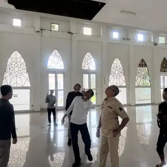 Wali Kota Prabumulih Tinjau Islamic Center dan Rusunawa, Siap Difungsikan Jadi Kantor OPD