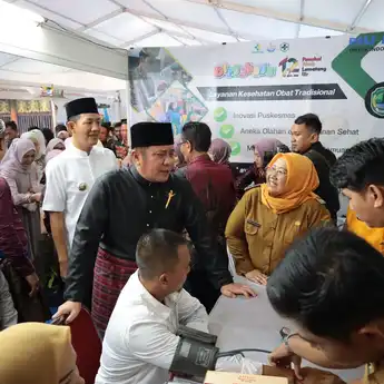 Gubernur Herman Deru Dorong Bazar dan Pameran HUT PALI Jadi Ajang Promosi Potensi Daerah