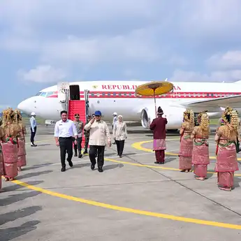 Gubernur Herman Deru Dampingi Presiden Prabowo Tanam Padi Serentak di 14 Provinsi, Dorong Program Oplah 105 Ribu Hektar