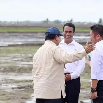 Presiden Prabowo Puji Gubernur Herman Deru: Sumsel Masuk 5 Besar Nasional Produksi Pangan