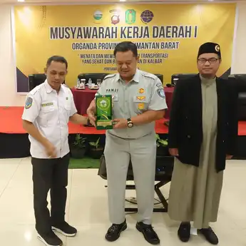 Kepala Jasa Raharja Kalbar Ikuti Musda I Organda Kalbar