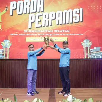 Kumpulkan 7 Medali Emas, PAM Bandarmasih Sabet Gelar Juara Umum Porda Perpamsi Kalsel 2025