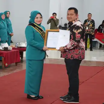Lantik Pengurus PKK, Dekranasda, Ini Pesan Bupati PPU Mudyat Noor