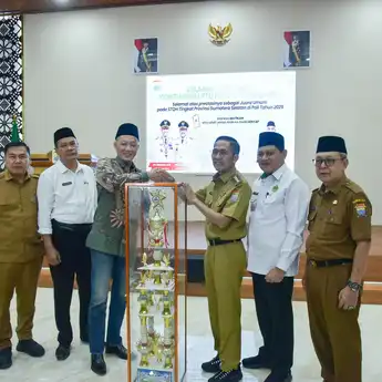 Ratu Dewa Sambut Kafilah STQH Palembang, Beri Bonus dan Hadiah Umroh