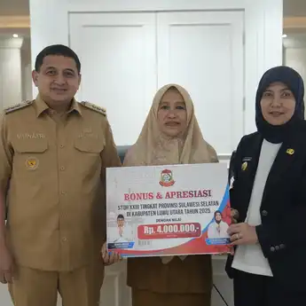 Harumkan Nama Kota, Kafilah STQH Makassar Diberi Bonus Ratusan Juta