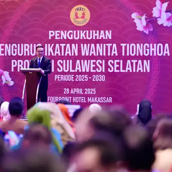 Sekda Sulsel Kukuhkan Pengurus IWATI Sulsel Periode 2025–2030
