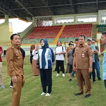 Tinjau Stadion 17 Mei, Wagub Kalsel Soroti Kondisi Rumput Hingga Ruang Ganti Pemain