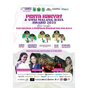 Media Berdaya Rakyat Sejahtera, Pesta Rakyat Menyambut Meriah Kehadiran SMSI Malang Raya