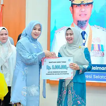 Wagub Sulsel Komit Donasikan Gaji Demi Anak dan Generasi Sehat