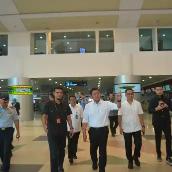 Gubernur Herman Deru Tinjau Bandara SMB II, Lobi Lion Group untuk Buka Rute Internasional ke Malaysia dan Singapura
