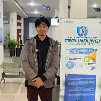 Agung, Masyarakat asal Palembang turut Merasakan Layanan JKN Semakin Baik