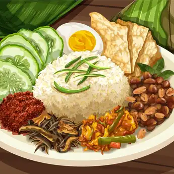 Resep Membuat Nasi Uduk Lengkap Beraneka Ragam Lauk, Untuk Sarapan