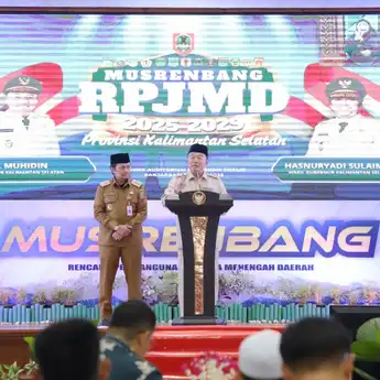 Gelar Musrembang 2025, Pemprov Kalsel Susun Arah dan Strategi Pembangunan Lima Tahun ke Depan